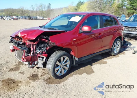 2015 Mitsubishi Outlander Sport Se из США, поврежденный, VIN 4A4AR4AU4FE061553
